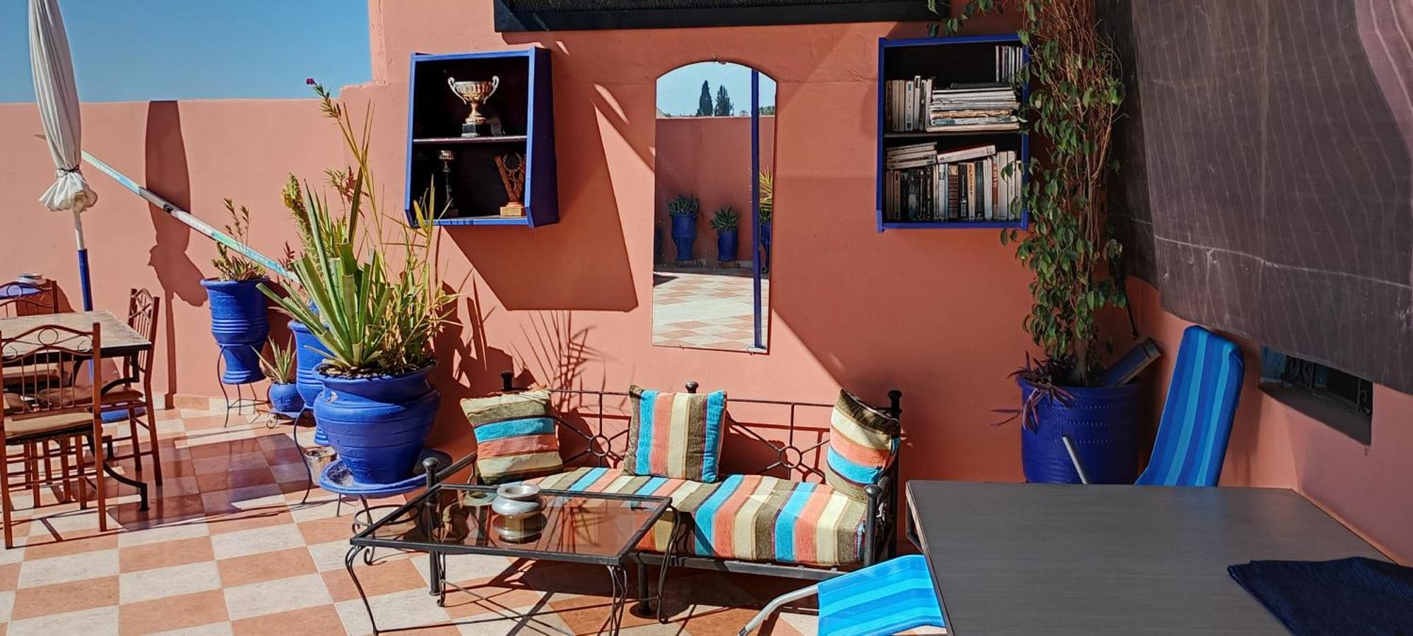 Apartamento Dar Aziz Marrakesh Exterior foto